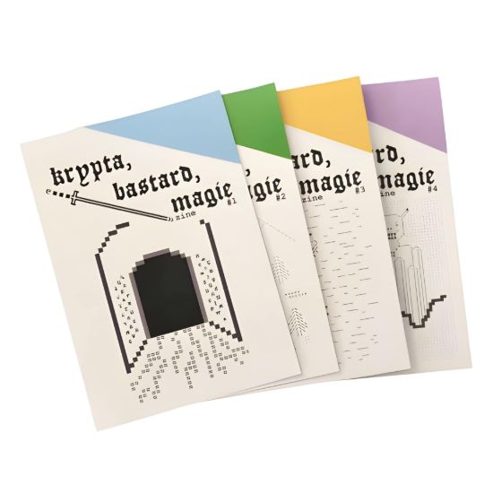Obrázek Krypta, Bastard, Magie (zine 1-4)