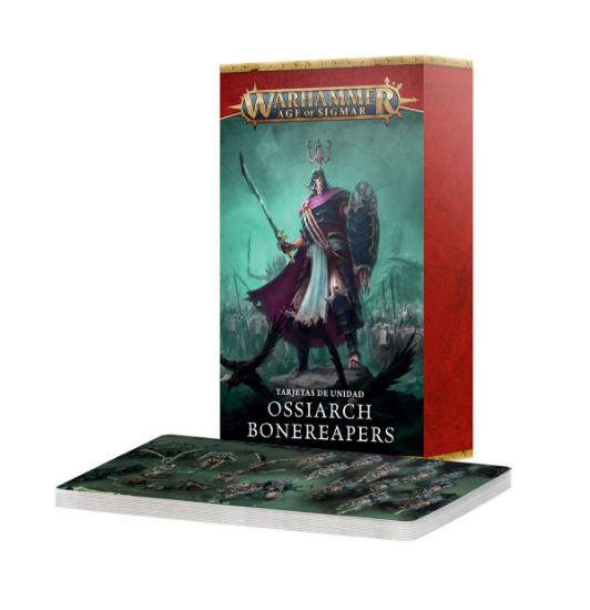 Obrázek WARSCROLL CARDS:OSSIARCH BONEREAPERS ENG