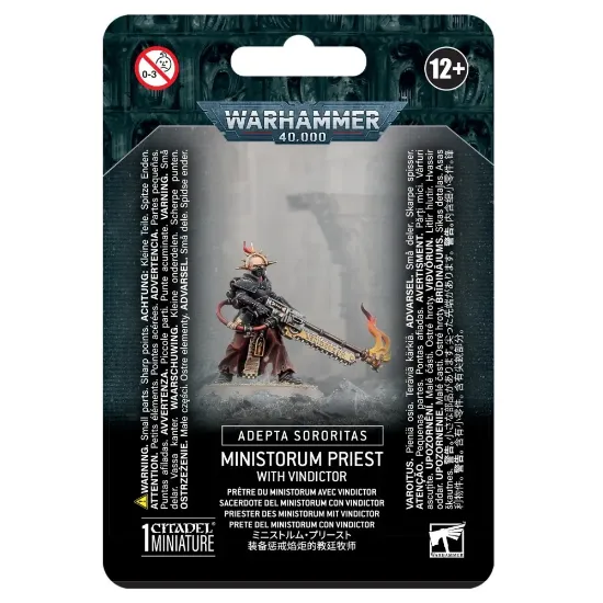 Obrázek A/S: MINISTORUM PRIEST WITH VINDICTOR