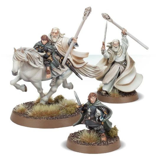 Obrázek GANDALF THE WHITE & PEREGRIN TOOK