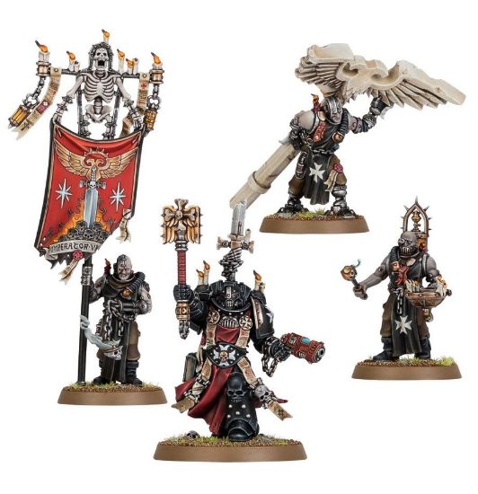 Obrázek BLACK TEMPLARS: GRIMALDUS & RETINUE