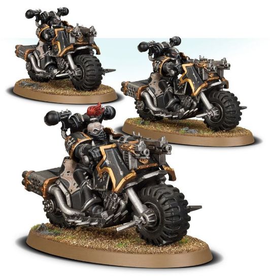 Obrázek CHAOS SPACE MARINES: CHAOS BIKERS