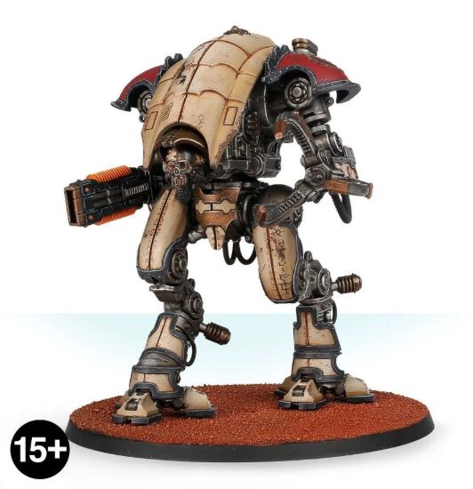 Obrázek Mechanicum Knight Moirax with Volkite Veuglaire and Gyges Siege Claw