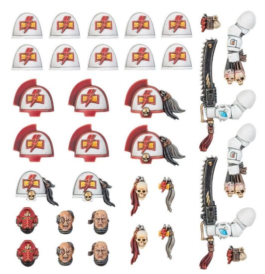 Obrázek White Scars Primaris Upgrades & Transfers