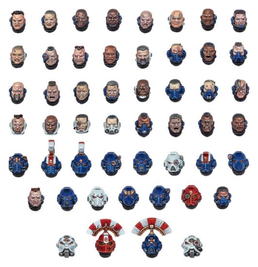 Obrázek Space Marine Heads