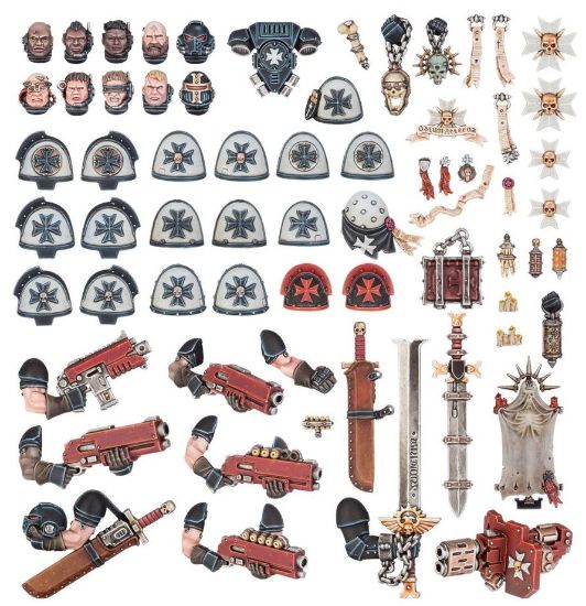 Obrázek BLACK TEMPLARS: UPGRADES AND TRANSFERS