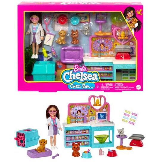 Obrázek Barbie Chelsea veterinářka herní set 