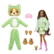 Obrázek Barbie CUTIE REVEAL Barbie v kostýmu - pejsek v zeleném kostýmu žabky 