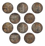Obrázek NECROMUNDA 32MM BASES (X10)