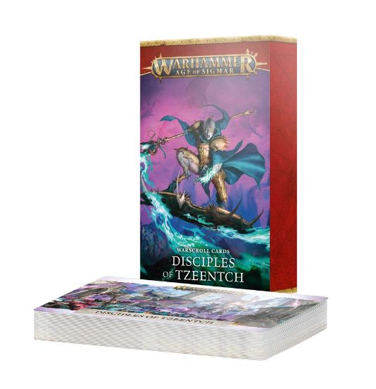 Obrázek WARSCROLL CARDS: DISCIPLES  TZEENTCH ENG