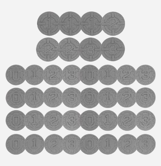 Obrázek AGE OF DARKNESS: MARKERS AND TOKENS