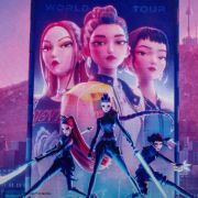 Obrázek Podložka pod myš a klávesnici KPop Demon Hunters - Huntr/x