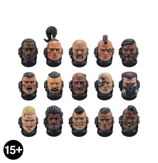 Obrázek Legiones Astartes – Character Heads Upgrade Set 2