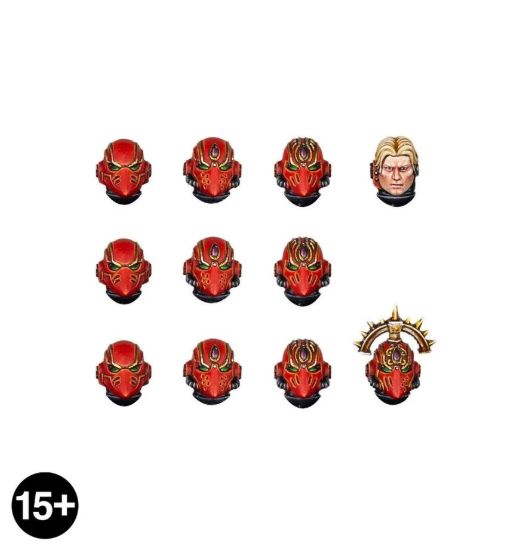 Obrázek Blood Angels MKVI Heads