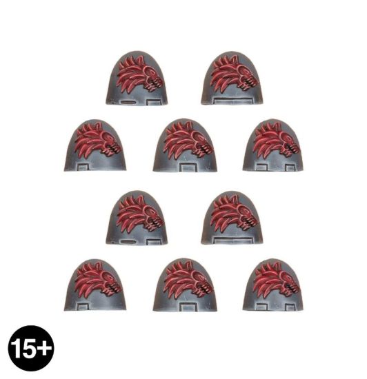 Obrázek Space Wolves MKVI Shoulder Pads