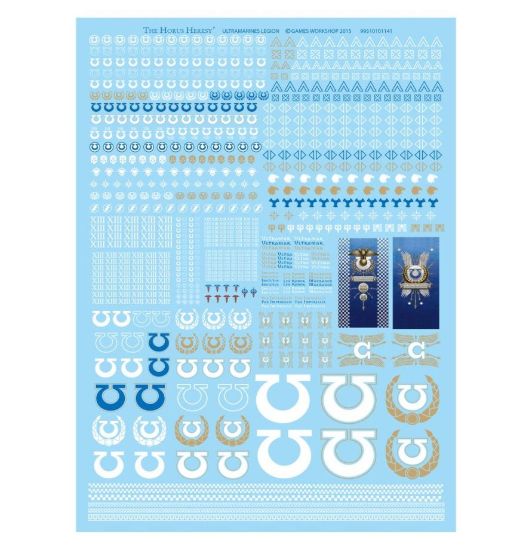 Obrázek Ultramarines Legion Transfer Sheet
