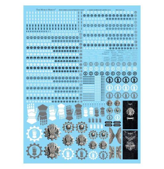 Obrázek Iron Hands Legion Transfer Sheet