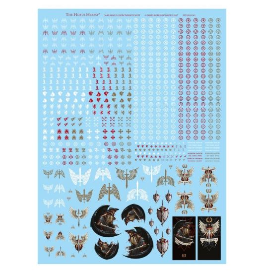 Obrázek Dark Angels Legion Transfer Sheet