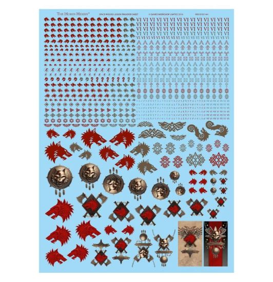Obrázek Space Wolves Legion Transfer Sheet
