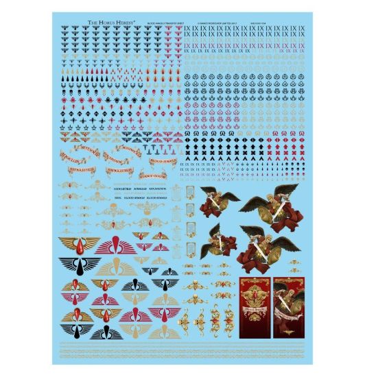 Obrázek Blood Angels Legion Transfer Sheet