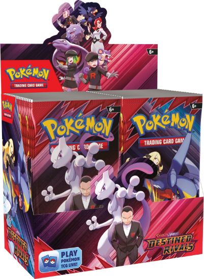 Obrázek Pokémon TCG: SV10 Destined Rivals - Booster Box -poškozená folie