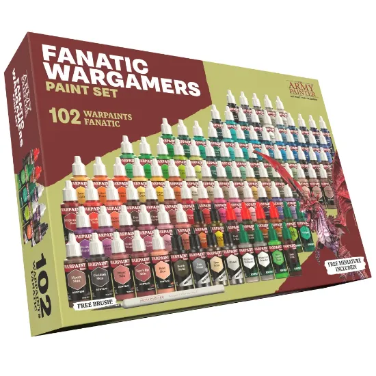 Obrázek Army Painter: Fanatic Wargamers Paint Set