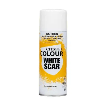 WHITE SCAR SPRAY PAINT (ROE)