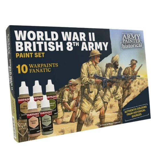 Obrázek Sada barev Army Painter: Historical - WWII British 8th Army