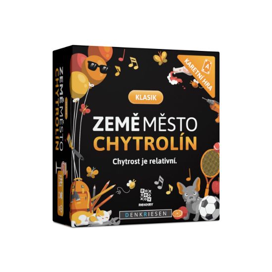 Obrázek Země město chytrolín: Klasik - Karetní hra