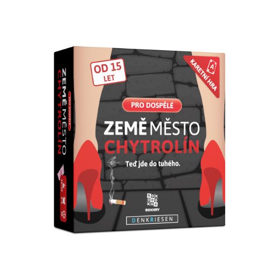 Obrázek Země město chytrolín: Pro dospělé - Karetní hra