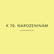 Obrázek Minikniha K 70. narozeninám - Speciální retro edice
