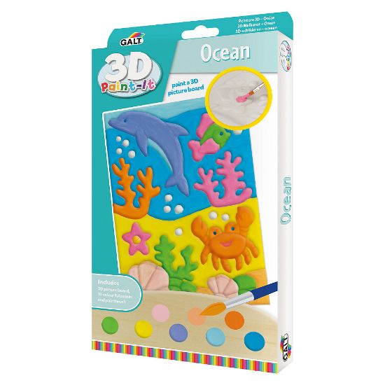 Obrázek 3D omalovánky - Oceán