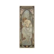 Obrázek Alfons Mucha – Odpočinek noci 75 panoramic Puzzle