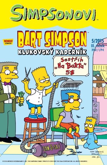 Bart Simpson 21:05/2015 Klukovský kadeřník