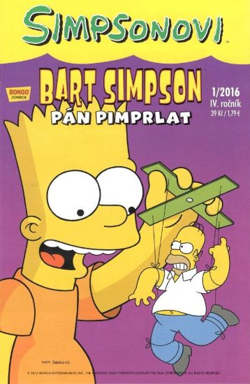 Bart Simpson 29:01/2016 Pán pimprlat
