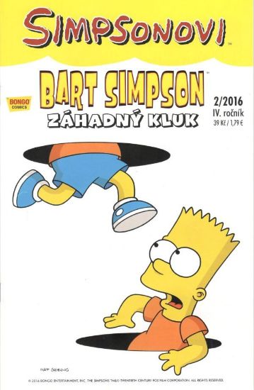 Bart Simpson 30:02/2016 Záhadný kluk
