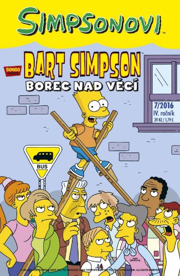 Bart Simpson 35:07/2016 Borec nad věcí