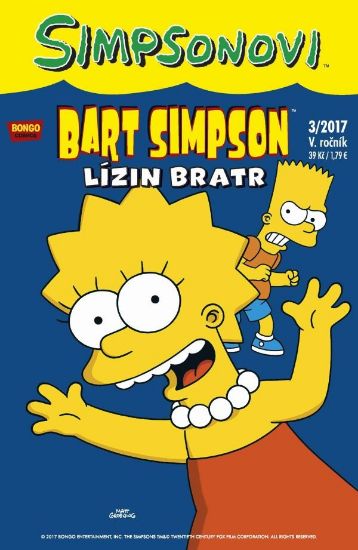 Bart Simpson 43:03/2017 Lízin bratr