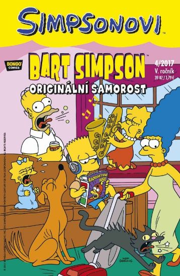 Bart Simpson 44:04/2017 Originální samorost