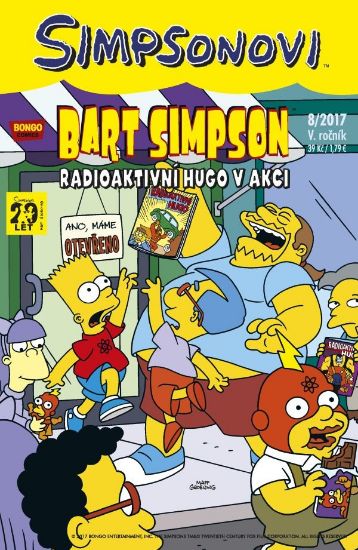 Bart Simpson 48:08/2017 Radioaktivní Hugo v akci