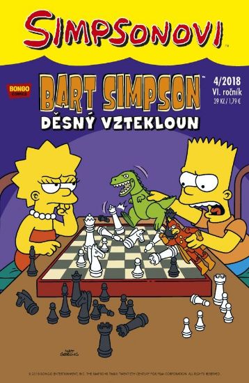 Bart Simpson 56:04/2018 Děsný vztekloun