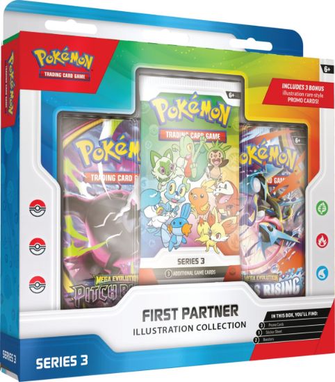 Obrázek Pokémon TCG: First Partner Illustration Collection - Series 3