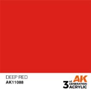 Obrázek AK Interactive: General Series - Deep Red (intense)