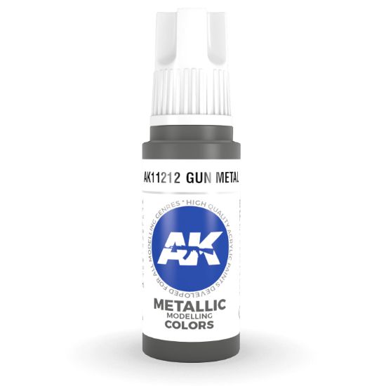Obrázek AK Interactive: General Series - Metallic Gun Metal