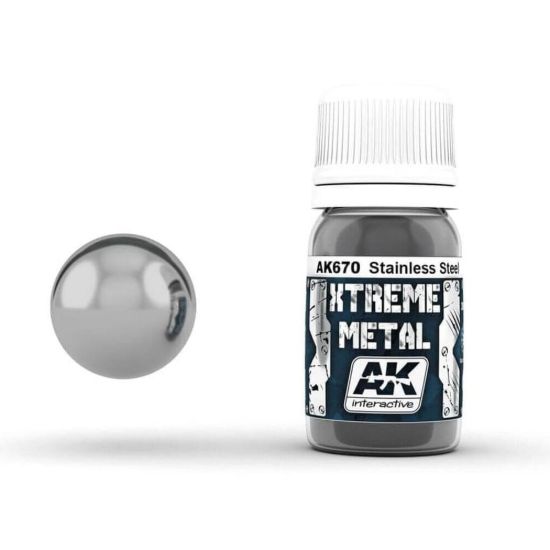 Obrázek AK Interactive: Xtreme Metal - Stainless Steel