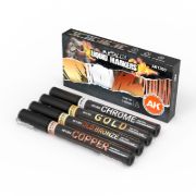 Obrázek AK Interactive: Metallic Liquid Marker Set