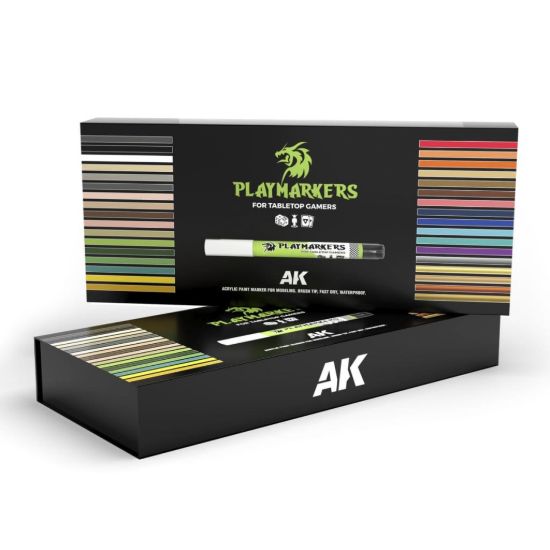 Obrázek AK Interactive: Playmarkers - Full Range (34 barev)