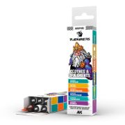 Obrázek AK Interactive: Playmarkers – Clothes & Ornaments (6 barev)