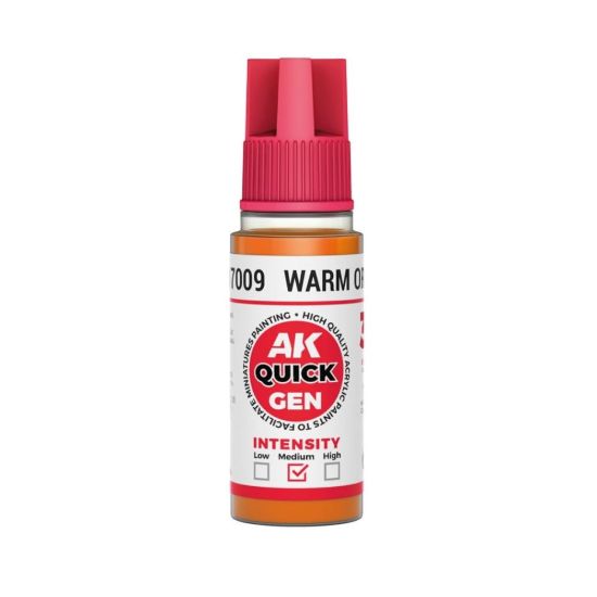 Obrázek AK Interactive: Quick Gen - Warm Orange 18 ml