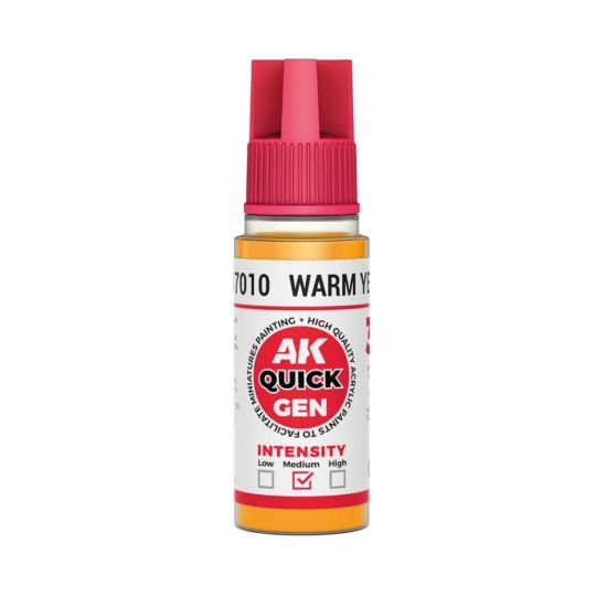 Obrázek AK Interactive: Quick Gen - Warm Yellow 18 ml